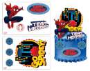 Spiderman Edible Icing Image Scene Setter